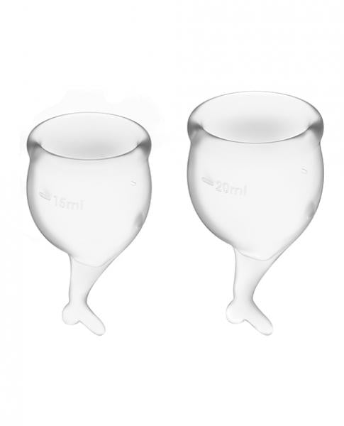 Satisfyer Feel Secure Menstrual Cup Transparent