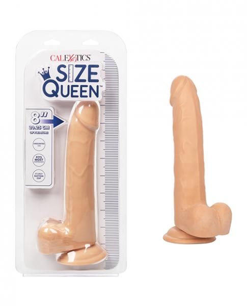 Size Queen 8" Dildo Ivory