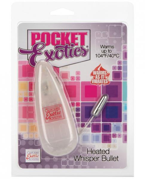 Pocket Exotics Heated Whisper Bullet Vibrator