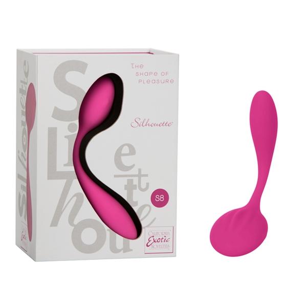 Silhouette S8 Curved Massager Pink