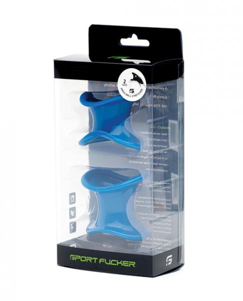 Sport Fucker Ergonomic Ball Stretcher Kit Blue