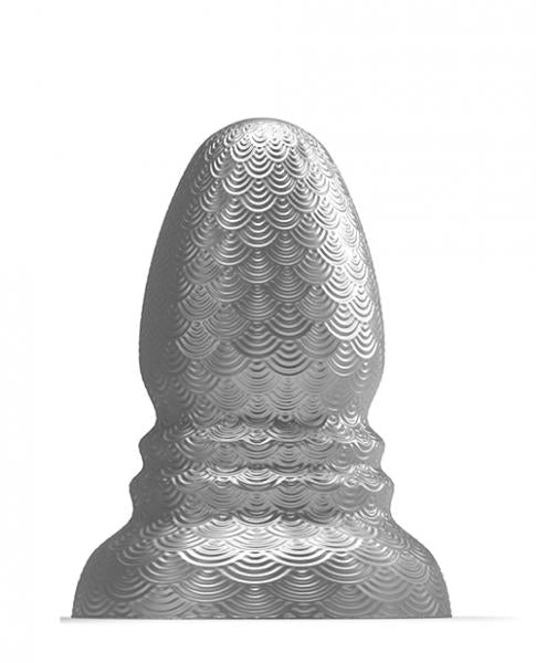 665 Stretch'r Ripple Butt Plug L Gun Metal