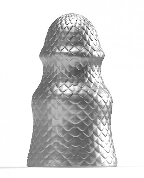 665 Stretch'r Scaly Butt Plug Xl Gun Metal