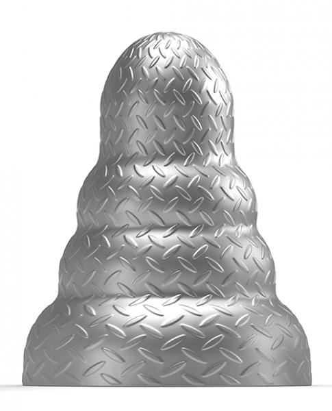 665 Stretch'r Tripole Butt Plug Xl Gun Metal