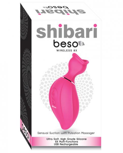 Shibari Beso Sensual Suction With Pulsation 8 X Pink