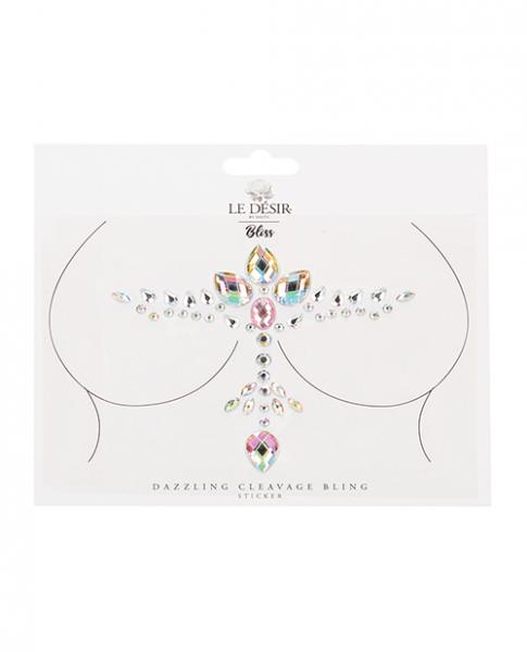 Shots Bliss Dazzling Cleavage Bling Sticker O/S