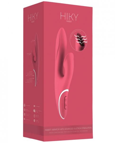 Hiky 2 Pink Rabbit Vibrator With Advanced Suction