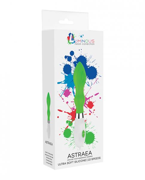 Shots Luminous Astraea Silicone 10 Speed Vibrator Green