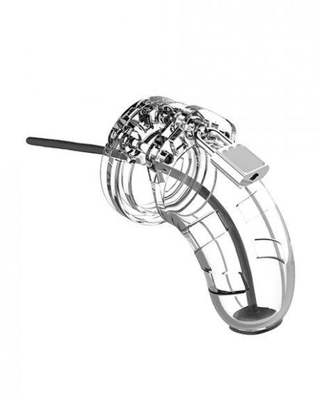 Mancage Model 15 Chastity 3.5 In Cage W/ Plug