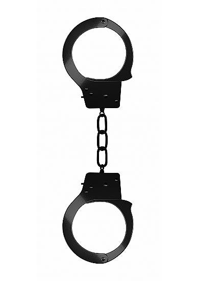 Ouch Beginners Handcuffs Metal Black