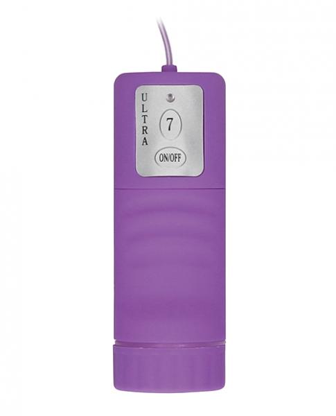 Ouch Vibrating Silicone Strapless Strap On Purple