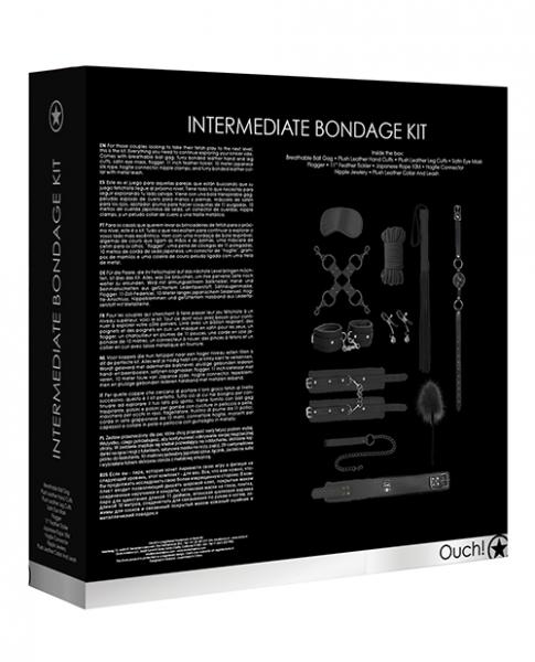 Ouch Intermediate Bondage Kit Black