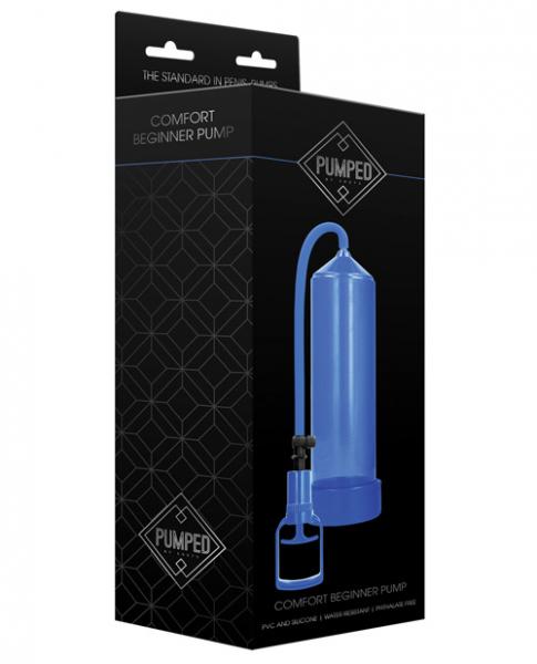 Pumped Comfort Beginner Penis Pump Blue