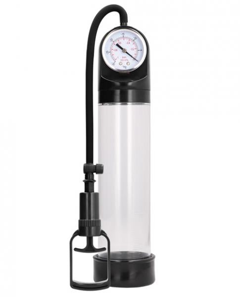 Pumped Comfort Pump Advanced Psi Gauge Clear