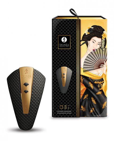 Shunga Obi Intimate Massager Black