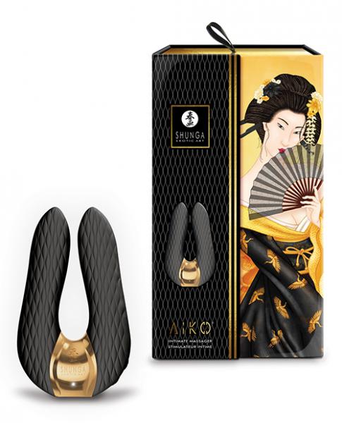 Shunga Aiko Intimate Massager Black