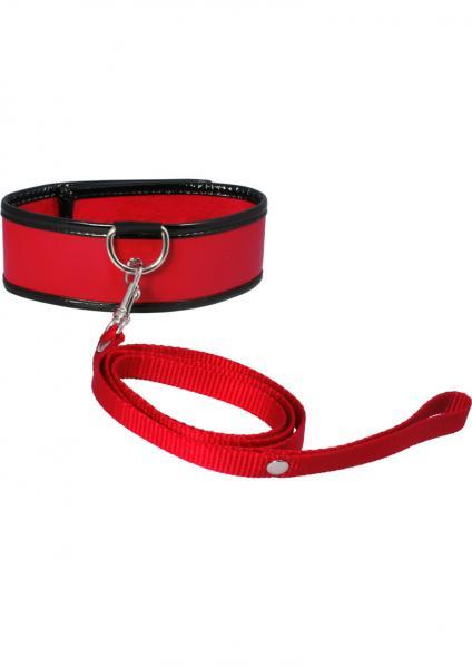 Sex & Mischief Red Leash And Collar