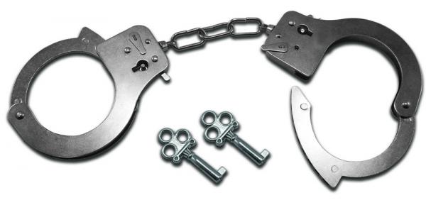 Sex & Mischief Metal Handcuffs