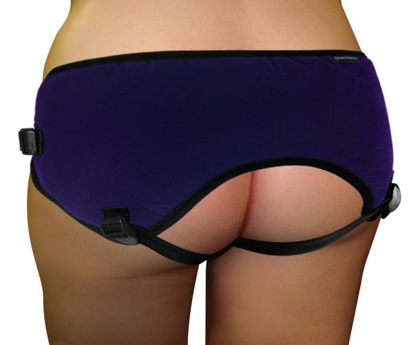 Sportsheets Plus Size Beginners Strap On Harness Purple