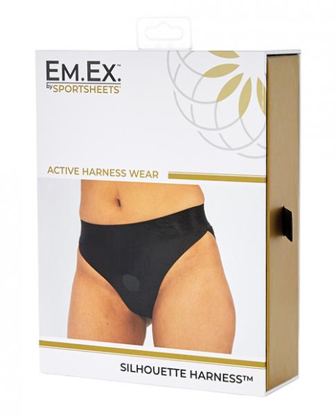 Sportsheets Em Ex Silhouette Harness Xxx Large Black