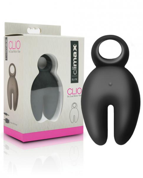 Climax Elite Clio 9 X Vibrator Dual Motor Black