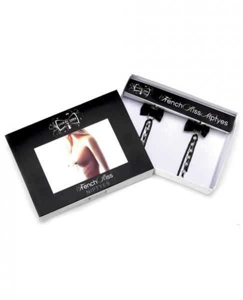 Tyes By Tara French Kiss Niptyes Black Nipple Rings