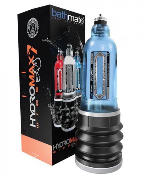 Bathmate Hydromax 7 Wide Boy Penis Pump Blue 5 Inches To 7 Inches
