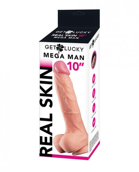 Get Lucky 10 Inch Silicone Dong Light
