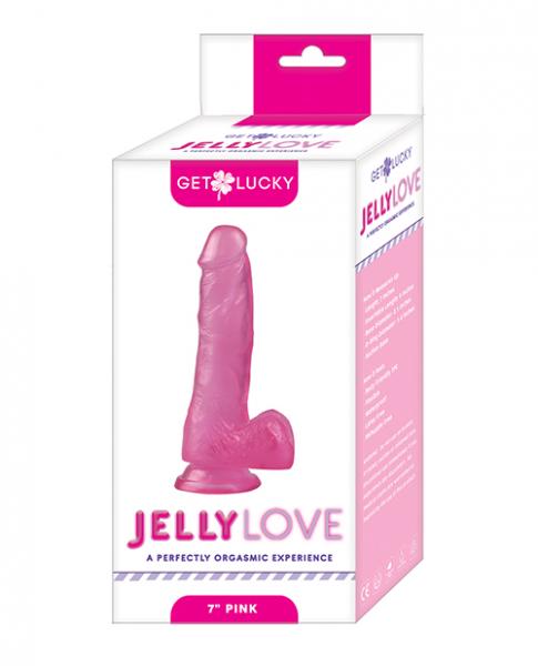 Voodoo Get Lucky 7" Jelly Series Jelly Love Pink