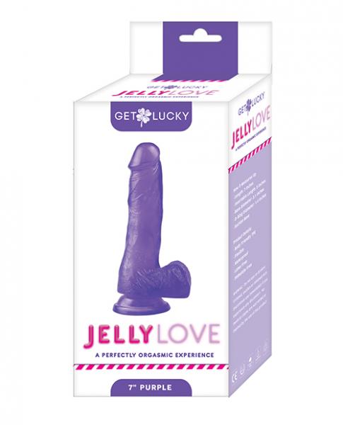 Voodoo Get Lucky 7" Jelly Series Jelly Love Purple