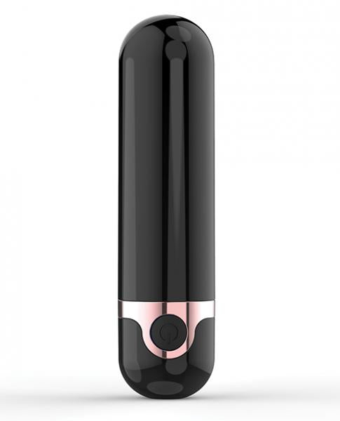 Voodoo Bullet To The Heart 10 X Wireless Black Vibrator