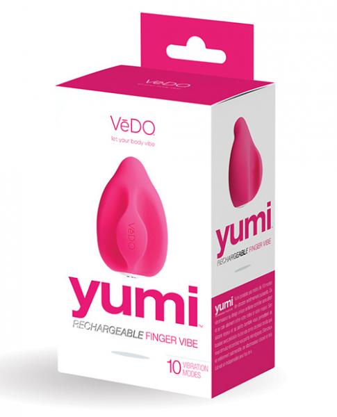 Vedo Yumi Rechargeable Finger Vibe Foxy Pink