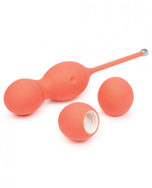 We Vibe Bloom Coral Kegel Balls Orange