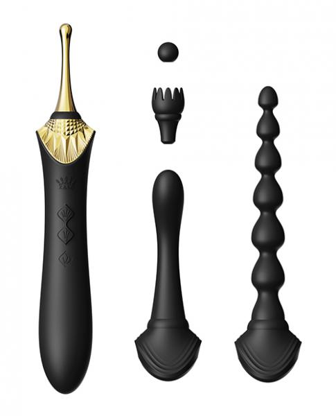 Zalo Bess 2.0 Clitoral Vibrator Obsidian Black