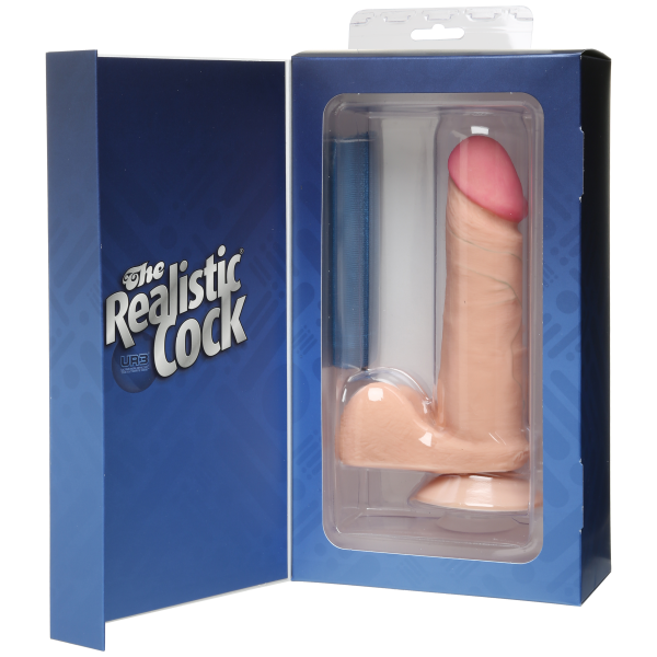 The Realistic Cock Ultraskyn 6 Inch Beige