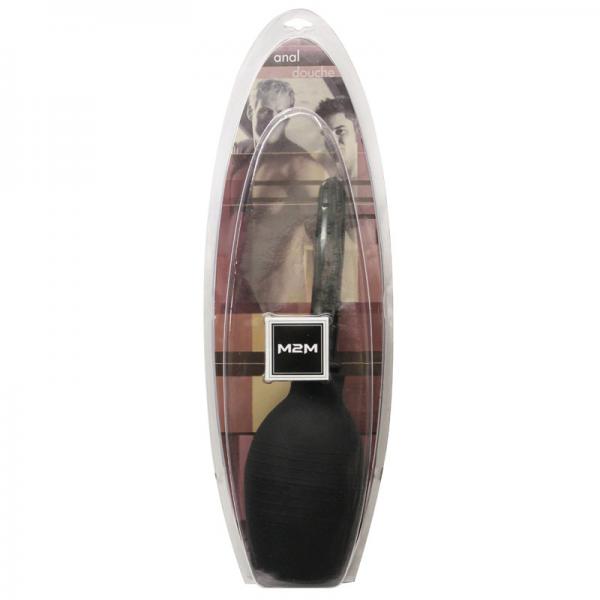 M2m Flexi Tip Anal Silicone Douche (Black)