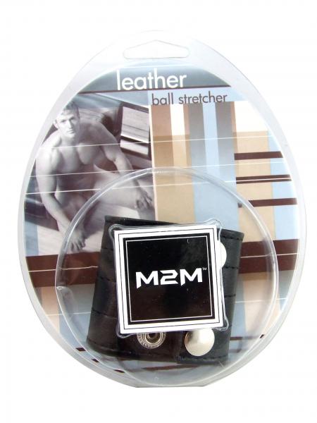 M2 M Ball Stretcher Leather 2 Inches Black