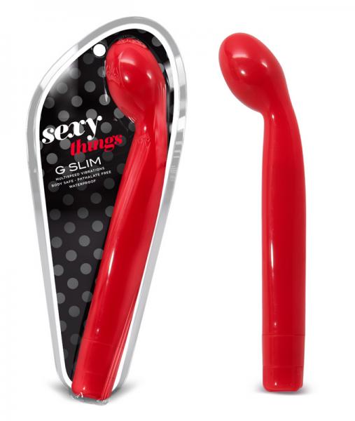 Sexy Things G Slim Scarlet Red G Spot Vibrator