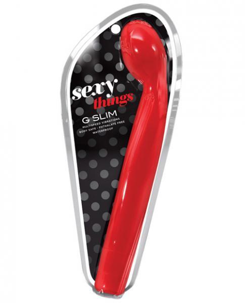 Sexy Things G Slim Scarlet Red G Spot Vibrator