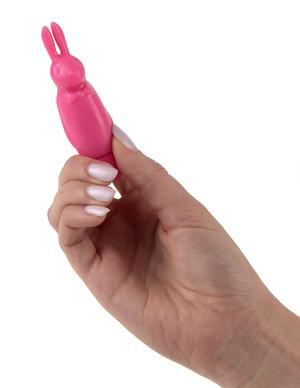 Neon Lil Rabbit Pink Bullet Vibrator