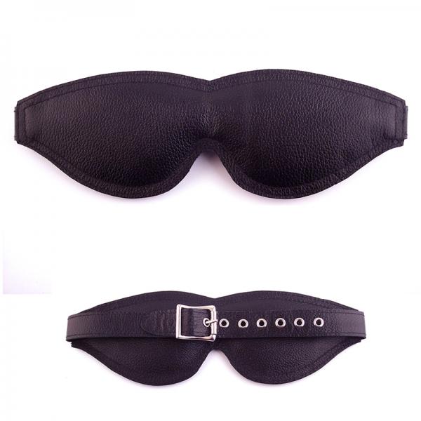 Rouge Padded Large Blindfold Black
