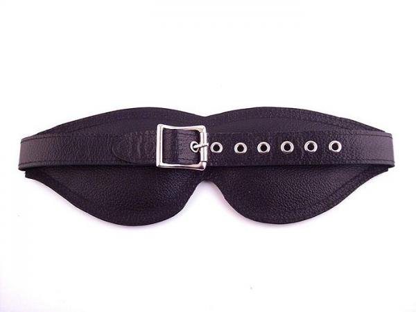 Rouge Padded Large Blindfold Black