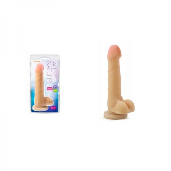 Au Natural 7 Inches Sam Beige Dildo