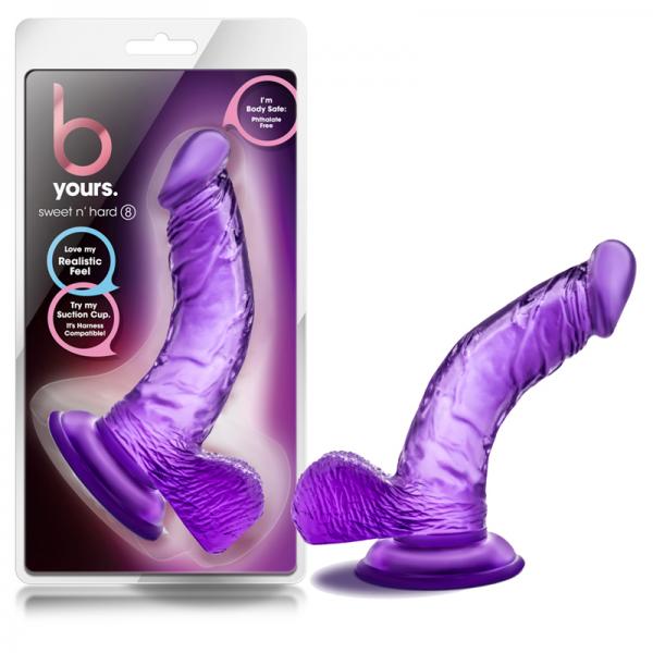 B Yours Sweet N Hard 8 Purple