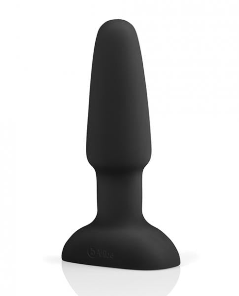 B Vibe Rimming Plug 2 Black Silicone
