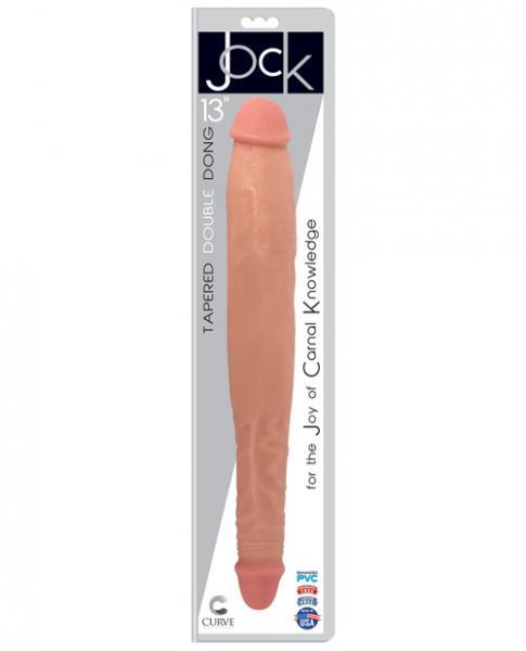 Jock 13 Inches Tapered Double Dong Beige