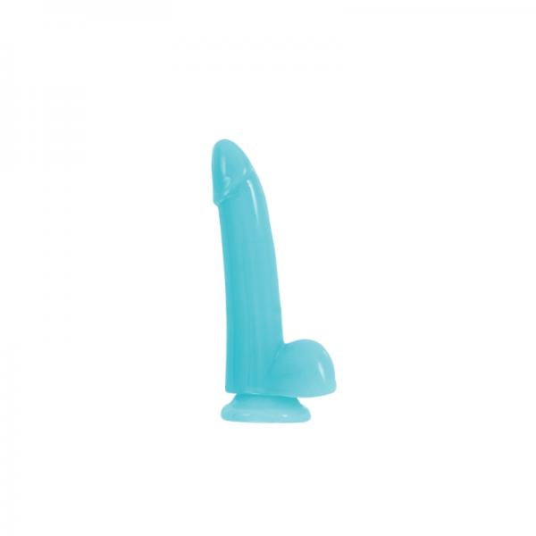 Firefly Smooth Glowing Dong 5 Inches Blue