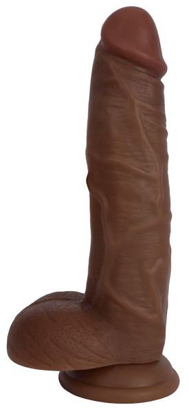Jock Dong With Balls 9 Inches Chocolate Brown
