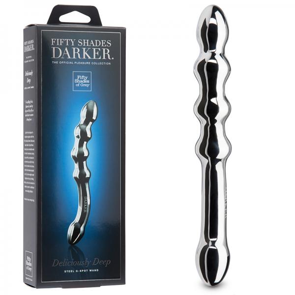 Fifty Shades Darker Deliciously Deep Steel G Spot Dildo