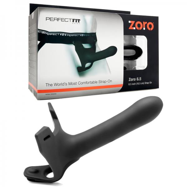 Perfect Fit Zoro 6.5 Inches Strap On Black